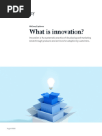 麦肯锡 什么是创新 what is innovation final