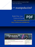 Medios = manipulación