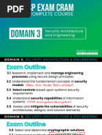 CISSP-2022 Exam Cram Domain 3