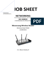 Job Sheet - Wireless
