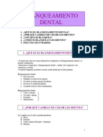 Blanqueamiento Dental