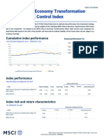 MSCI China A Economy Transformation Select 5% Risk Control Index