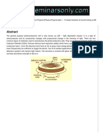 To Study Variation of Current Using A LDR - Physics Astronomy Project Topics