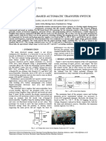 Arduino Uno-Based Automatic Transfer Switch: Vol. 66, 4, Pp. 219-224, Bucarest, 2021