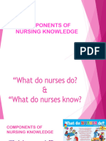 Components of Nursing Knowledge