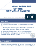 Microbial Diseases of The Nervous System