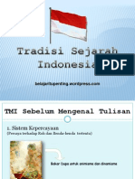 Tradisi Sejarah Indonesia