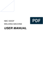 Mig NBC 500GF User Manual