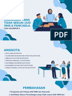 Pancasila Peraturan Perundangan Yang Tidak Sesuai Uud 1945 Dan Pancasila