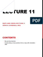 Lecture 11 - Maps and Cross Sections II