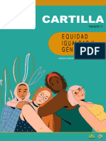 Cartilla Equidad, Igualdad y Género Primera Versión