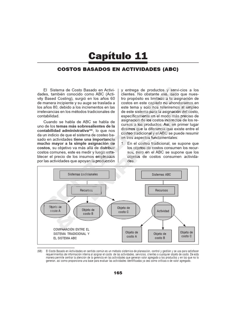 Comparativa del Costeo ABC y Tradicional | PDF | Costo | Economias