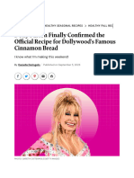 Dolly Parton Finally Confirmed The Official Recip