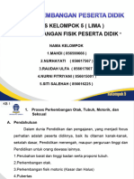 Tugas PPT Kelompok 5 Perkembangan Peserta Didik