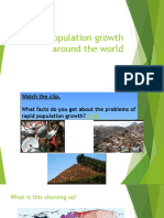 Lesson 5 - Population Growth Around The World