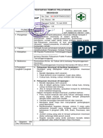 Sop Penyiapan Tempat Pelayanan Imunisasi