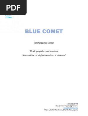 BLUE COMET HILA 