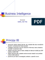 Business Intelligence for ESF MU 20180420