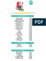 Lista Precios Inka Agosto 2023