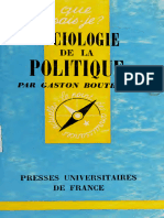 Sociologie de La Politique