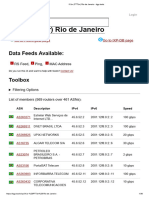 RJ - IX - BR (PTT - BR) Rio de Janeiro - BGP - Tools