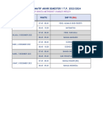 Jadwal Sumatif Akhir Semester 1 T.P. 2023/2024: Hari, Tanggal Waktu SMP Vii