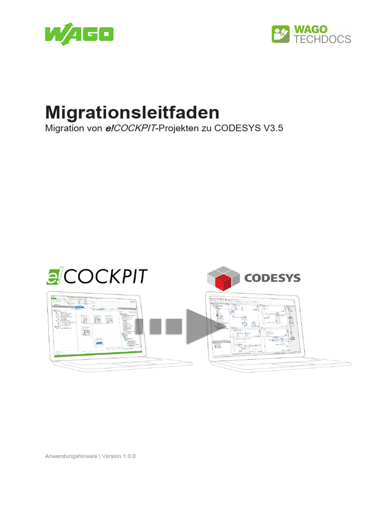m2759xxxx Migration Guide ECOCKPIT CODESYS 0de | PDF