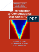 (Cambridge Texts in Applied Mathematics) Gabriel J. Lord, Catherine E. Powell, Tony Shardlow - An Introduction To Computational Stochastic PDEs-Cambridge University Press (2014)