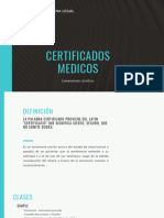 Power Certificado Medico y Defunción