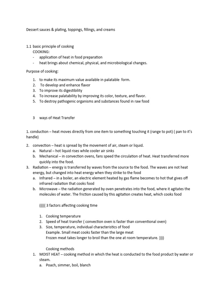 Dessert Sauces GRP4 PDF Grilling Cooking