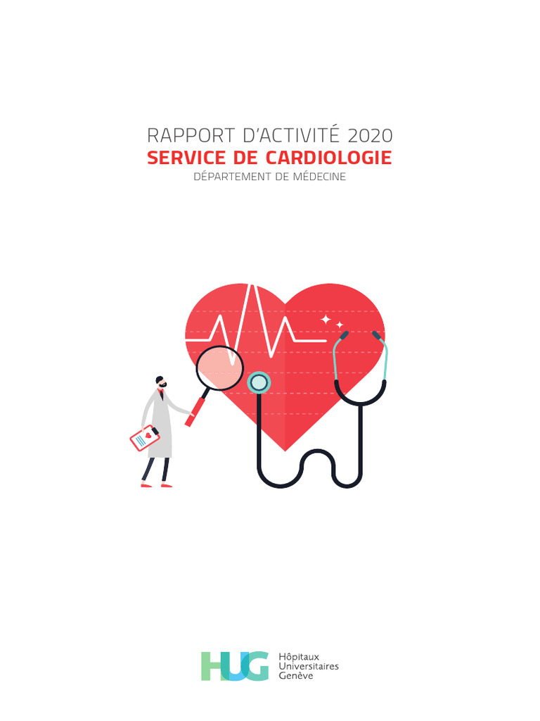 Rapport d'activité 2020 en cardiologie | PDF | Cardiologie | Système ...