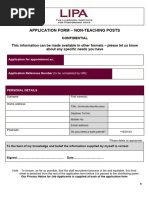 Application Form He Non Teaching September 2023