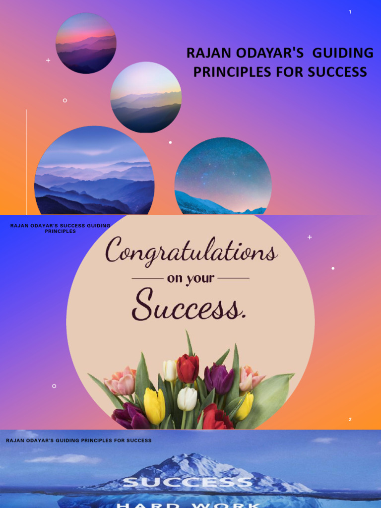 Principles For People Success | PDF