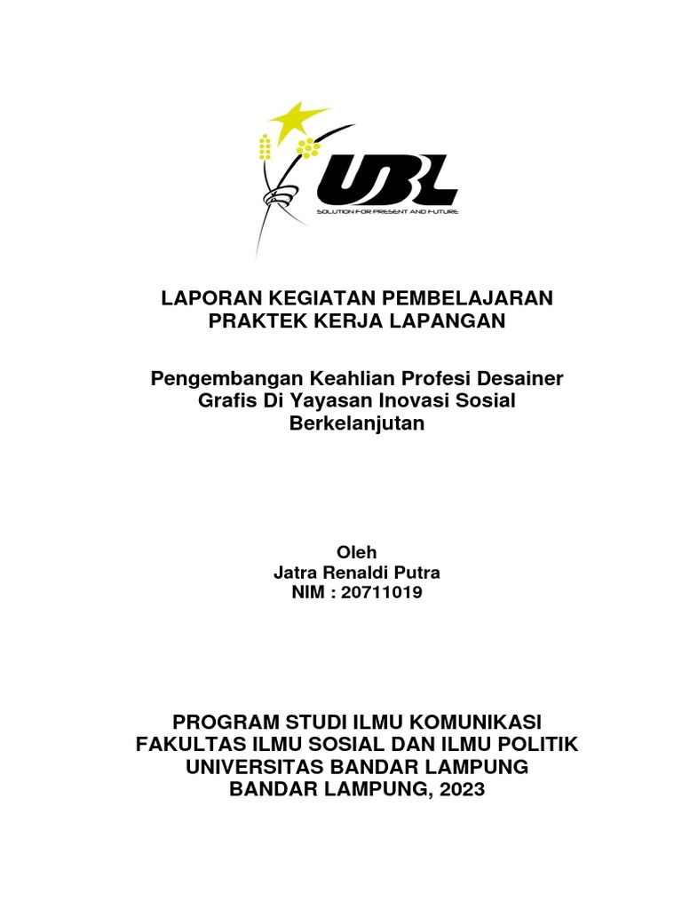 Laporan Magang Desain Grafis 2023 | PDF