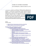 CONSTITUCIÓN NACIONAL DE LA REPÚBLICA ARGENTINA