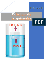 Práctica 1 - Principio de Arquímedes