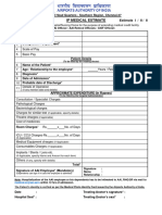 IP Panel Hospital Medical Estimate Form - NEW