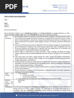 Aircon Technician Sample Contract