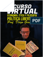 Curso Virtual Economía, Ética y Filosofía Libertaria para No Economistas de Diego Giacomini