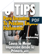 8 Tips para Conseguir Empleo Fácilmente