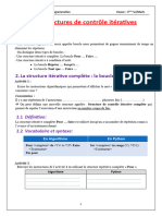 Les Structures Itératives1