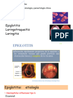 Clase 10. Epiglotitis, Laringitis, Laringotraqueitis
