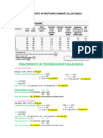 Requerimiento de Proteina Durante La Lactancia 6 y 6-12