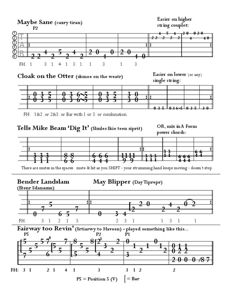Riffs | PDF