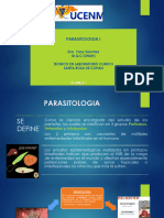 (Clase 1) Induccion A La Parasitologia