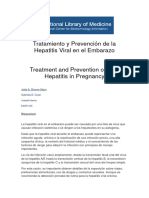 Tratamiento y Prevencion de La Hepatitis Viral en El Embarazo