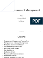 project procurement mgmt