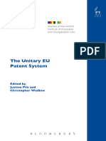 The Unitary Eu Patent System