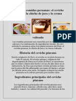 Deliciosas Comidas Peruanas