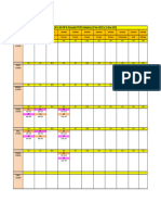 TimeTable (XItoXIICRPAndPinnacle) FIITJEEVadodara (13 Nov To 19 Nov)